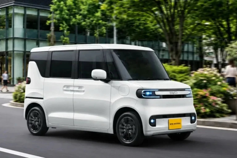 BYD представила в Японии первый электрический кей-кар Racco